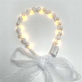 LED hårbånd med perler 